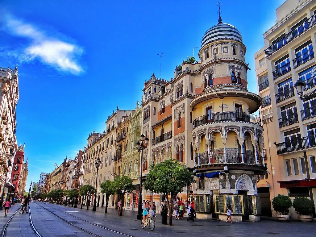 Hostly Sierpes 3 Renewed Families-Fibre-Parking Optional Apartment Seville